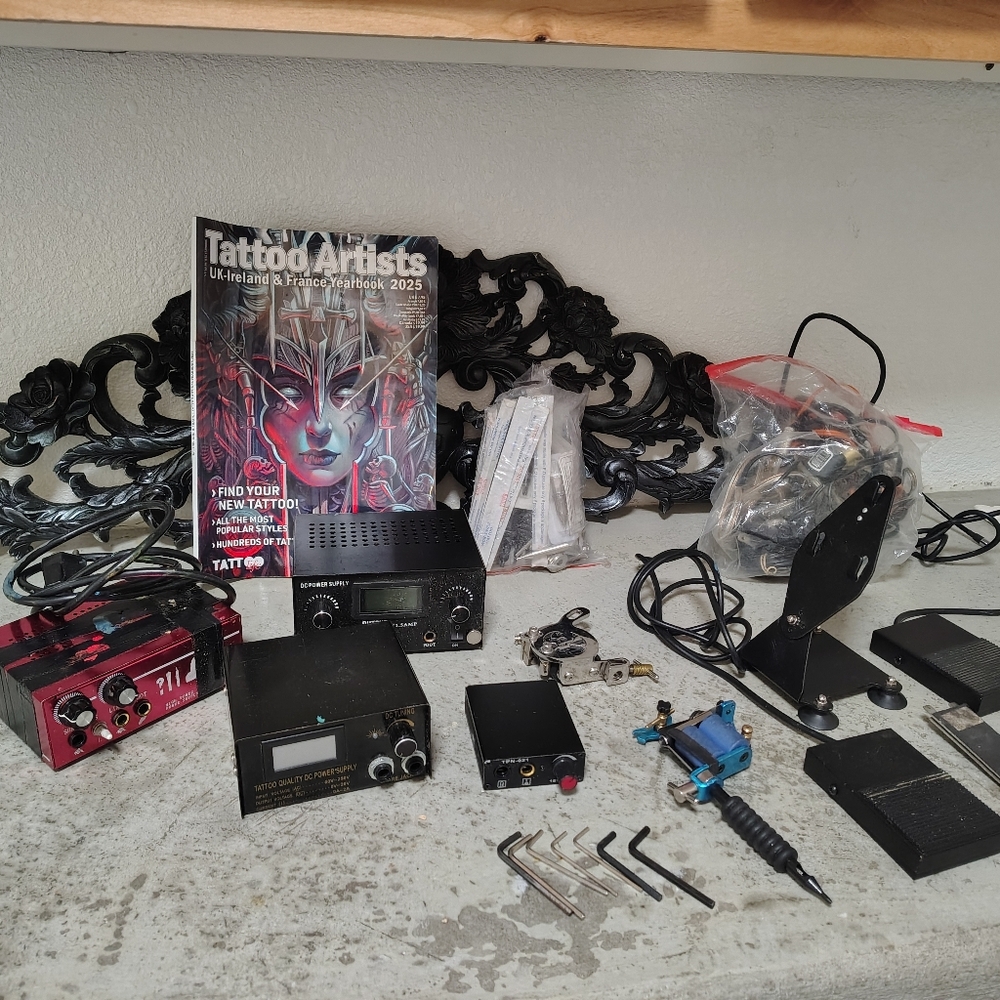 Tattoo Equipment Set with Accessories